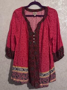 Large Boho Top